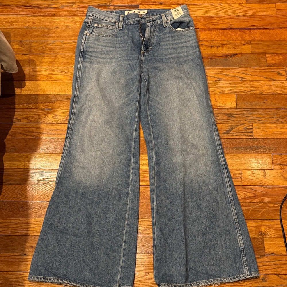 Women's Amo Blue faith Flare Jeans